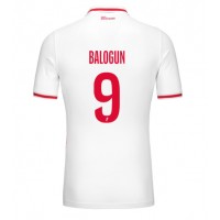 Echipament fotbal AS Monaco Folarin Balogun #9 Tricou Acasa 2024-25 maneca scurta